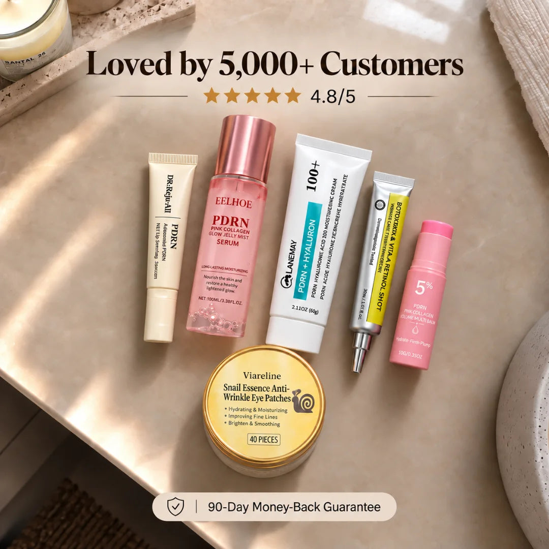 6-Piece Korean Skin Renewal Set + 2 Free Gifts