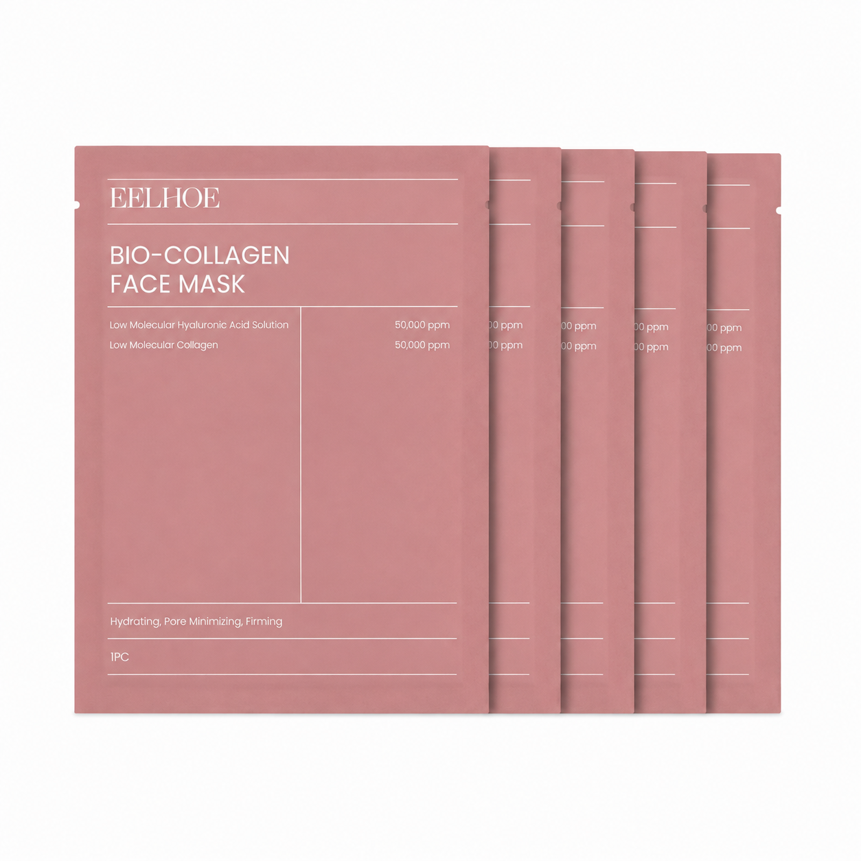 5x Hydrogel Collagen Masks