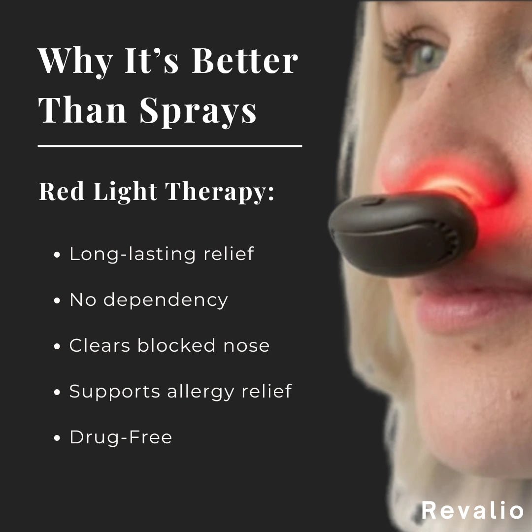 Revalio NasoGlow – Red Light Nasal Relief