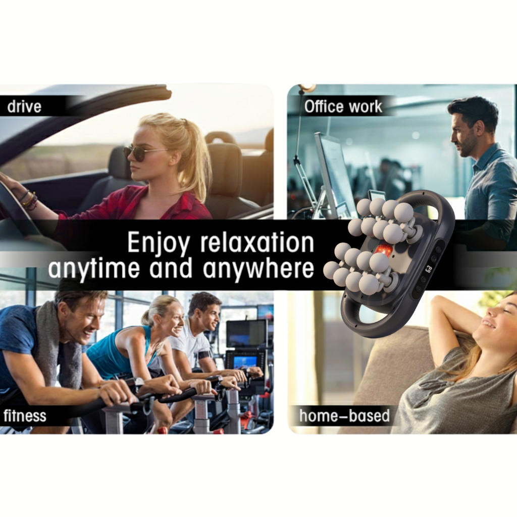 Revalio 16-Head Fascia Massage Gun