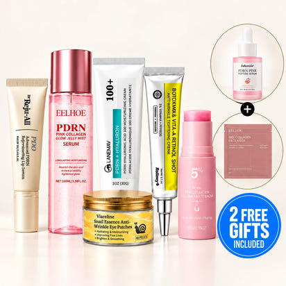 6-Piece Korean Skin Renewal Set + 2 Free Gifts