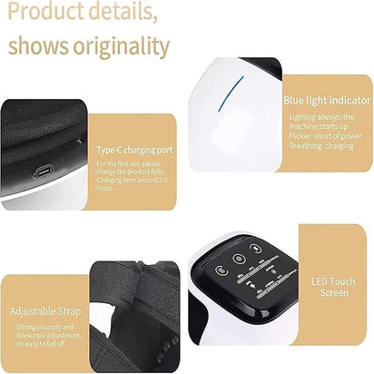 Revalio Knee Massager Smart Red Light and Massage Therapy