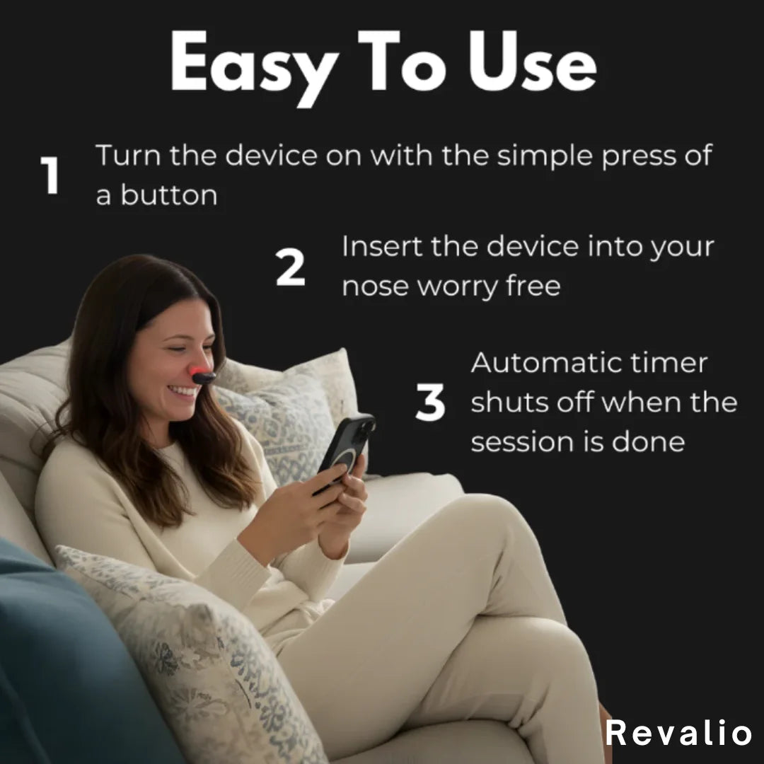 Revalio NasoGlow – Red Light Nasal Relief